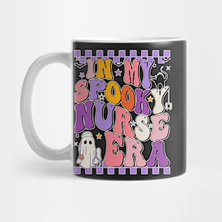 Vintage In My Spooky Nurse Era Halloween Scary Horror Mug